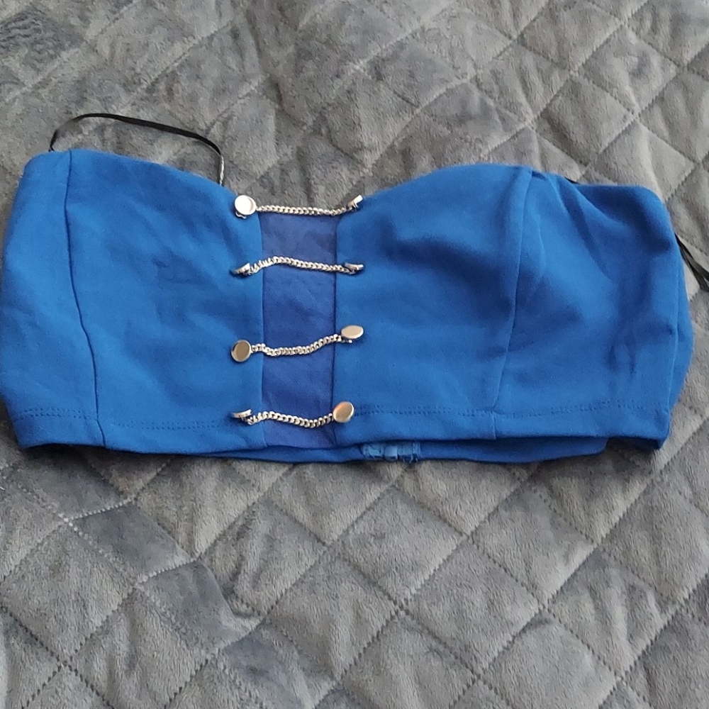 Blue Two piece